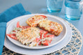 Tomato Pie with Vidalia Onion & Herbed Chicken Breast